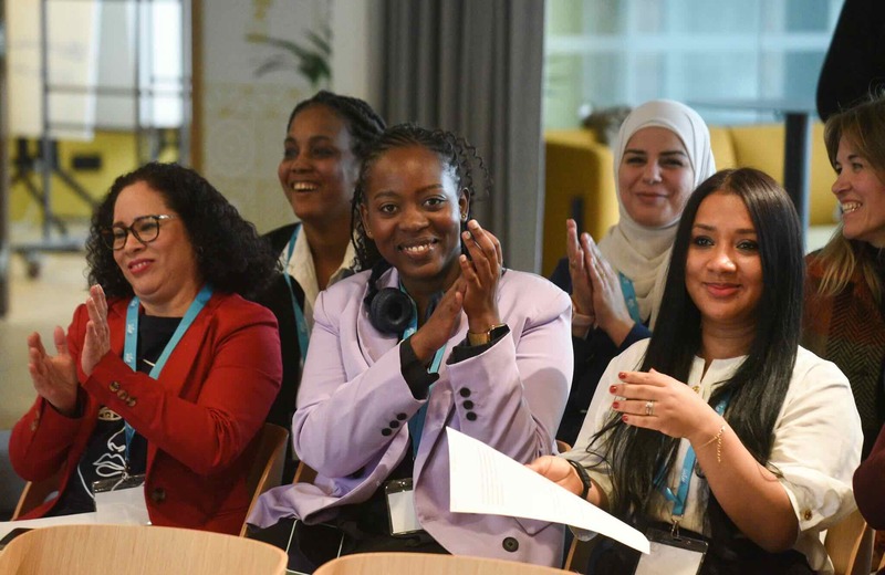 Refugee women impress recruiters in Paris with their talents