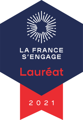 Lauréat La France S'Engage 2021 label