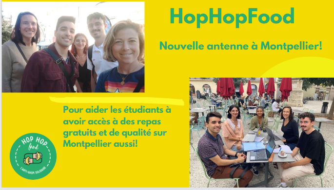 HopHopFood existe désormais à Montpellier pour les étudiants en précarité update