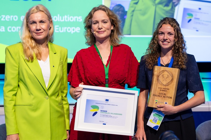 Les Centrales Villageoises remportent le Prix Européen de l'Action Locale pour l'Energie